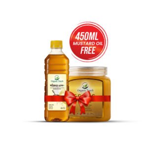 Premium Grass Fed Deshi Ghee 550g – Organic Touch Pure Cow Ghee (4 Layer Filtered)